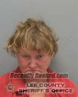 Booking photo from Lee County, Florida
