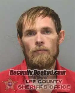 Booking photo from Lee County, Florida