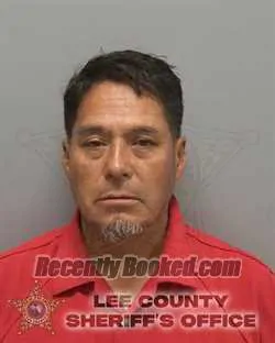 Booking photo from Lee County, Florida