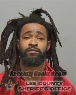 Booking photo from Lee County, Florida