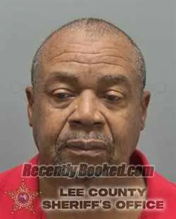 Booking photo from Lee County, Florida