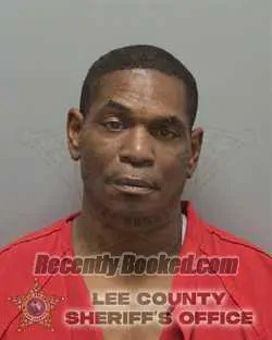 Booking photo from Lee County, Florida