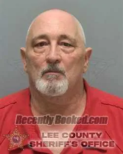 Booking photo from Lee County, Florida