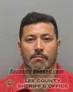 Booking photo from Lee County, Florida