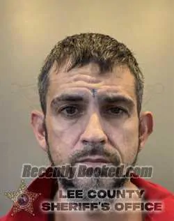 Booking photo from Lee County, Florida