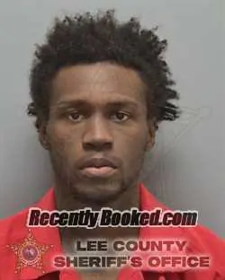 Booking photo from Lee County, Florida