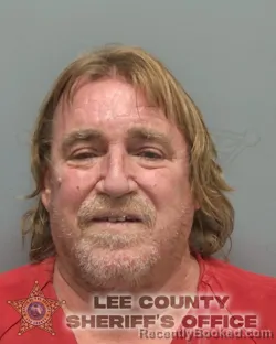 Booking photo from Lee County, Florida