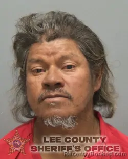 Booking photo from Lee County, Florida