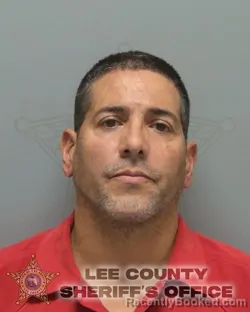 Booking photo from Lee County, Florida