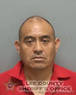 Booking photo from Lee County, Florida