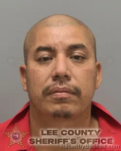 Booking photo from Lee County, Florida