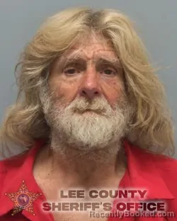 Booking photo from Lee County, Florida