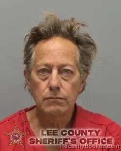 Booking photo from Lee County, Florida
