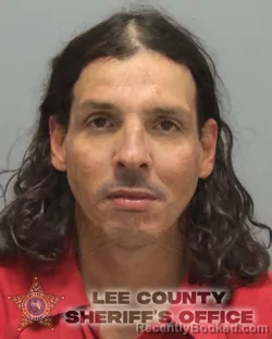 Booking photo from Lee County, Florida
