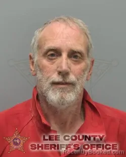 Booking photo from Lee County, Florida