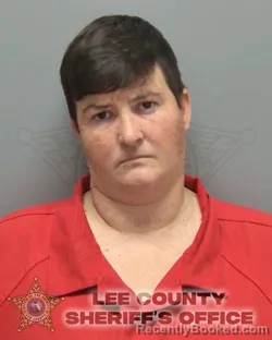 Booking photo from Lee County, Florida