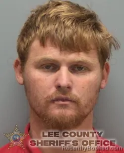 Booking photo from Lee County, Florida