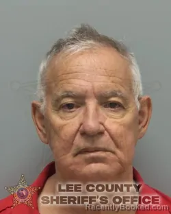 Booking photo from Lee County, Florida