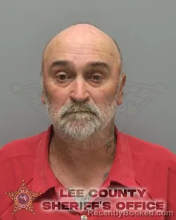 Booking photo from Lee County, Florida