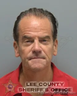 Booking photo from Lee County, Florida