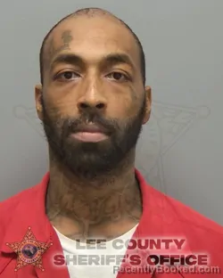 Booking photo from Lee County, Florida