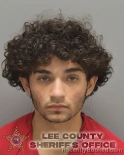 Booking photo from Lee County, Florida