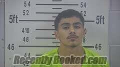 Booking photo from Kleberg County, Texas