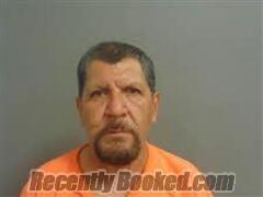 Booking photo from Milam County, Texas