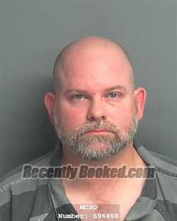 Booking photo from Montgomery County, Texas