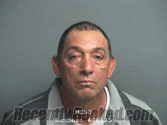 Booking photo from Montgomery County, Texas