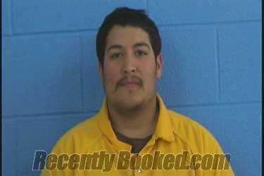 Booking photo from Parmer County, Texas