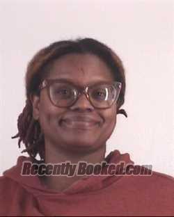 Booking photo from Tarrant County, Texas