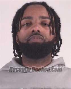 Booking photo from Tarrant County, Texas
