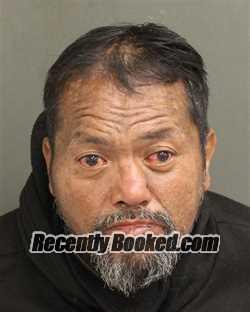 Booking photo from Orange County, Florida