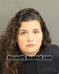 Booking photo from Orange County, Florida