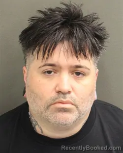 Booking photo from Orange County, Florida