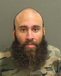 Booking photo from Orange County, Florida