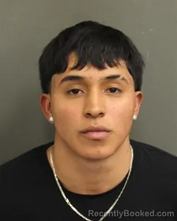 Booking photo from Orange County, Florida