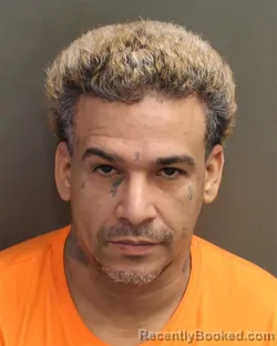 Booking photo from Orange County, Florida