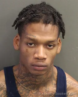 Booking photo from Orange County, Florida