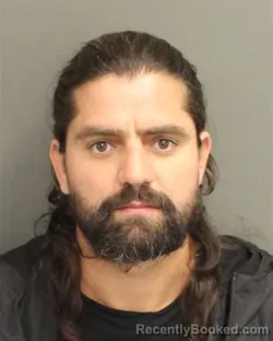 Booking photo from Orange County, Florida