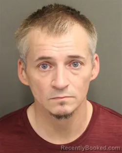Booking photo from Orange County, Florida