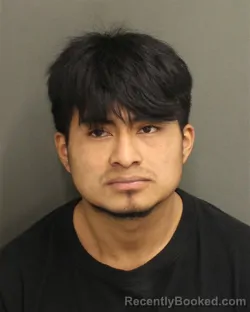 Booking photo from Orange County, Florida