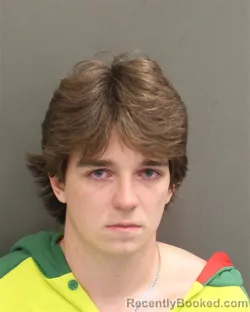Booking photo from Orange County, Florida
