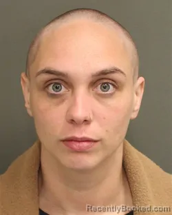 Booking photo from Orange County, Florida