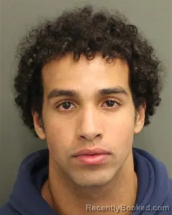 Booking photo from Orange County, Florida