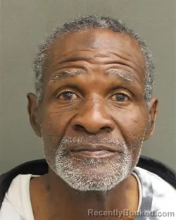 Booking photo from Orange County, Florida