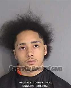 Booking photo from Osceola County, Florida