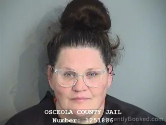 Booking photo from Osceola County, Florida