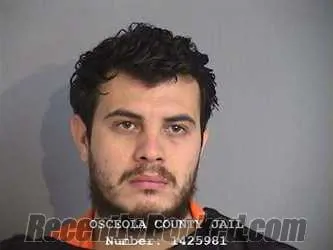Booking photo from Osceola County, Florida